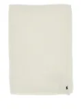 POLO RALPH LAUREN KIDS cable-knit cotton blanket - Neutrals