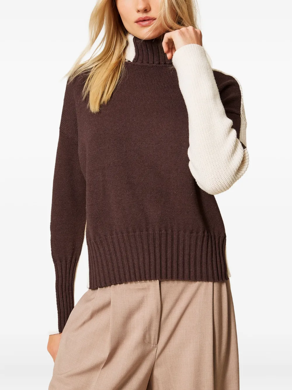 TWINSET  roll-neck sweater | Knitted Sweaters | Image 2