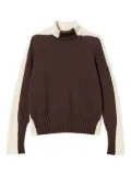 TWINSET roll-neck sweater - Brown