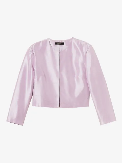 TWINSET Jaqueta cropped de shantung