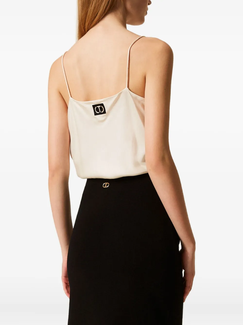 TWINSET Hemd met kant Wit