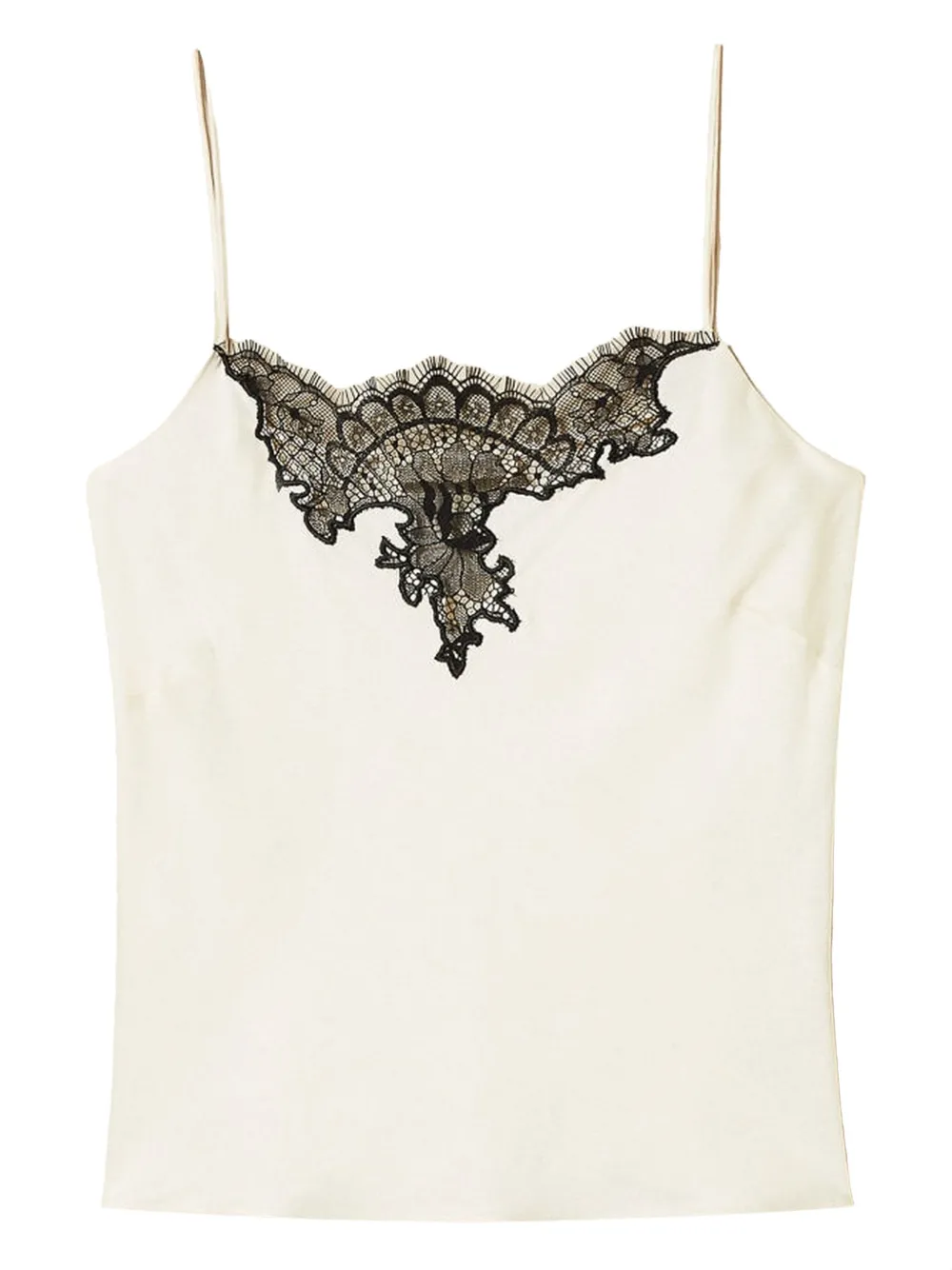 Twinset Lace-trimmed Camisole In White