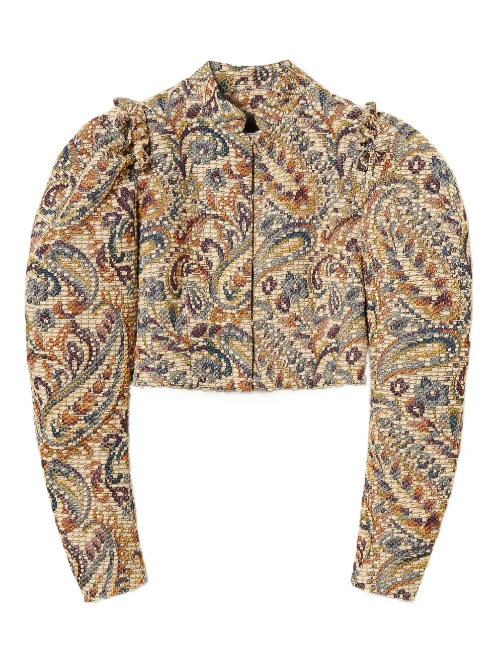 TWINSET Giacca con stampa paisley - Toni neutri