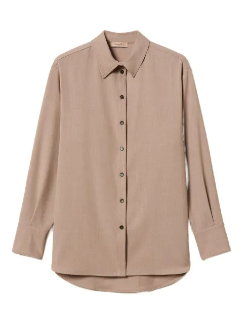 TWINSET side-slits shirt