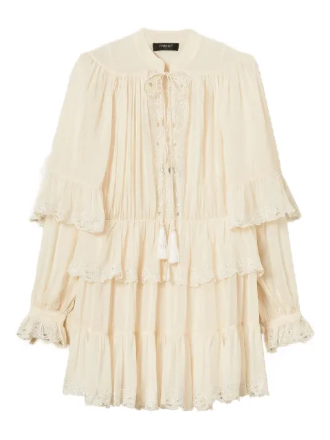 TWINSET vestido georgette