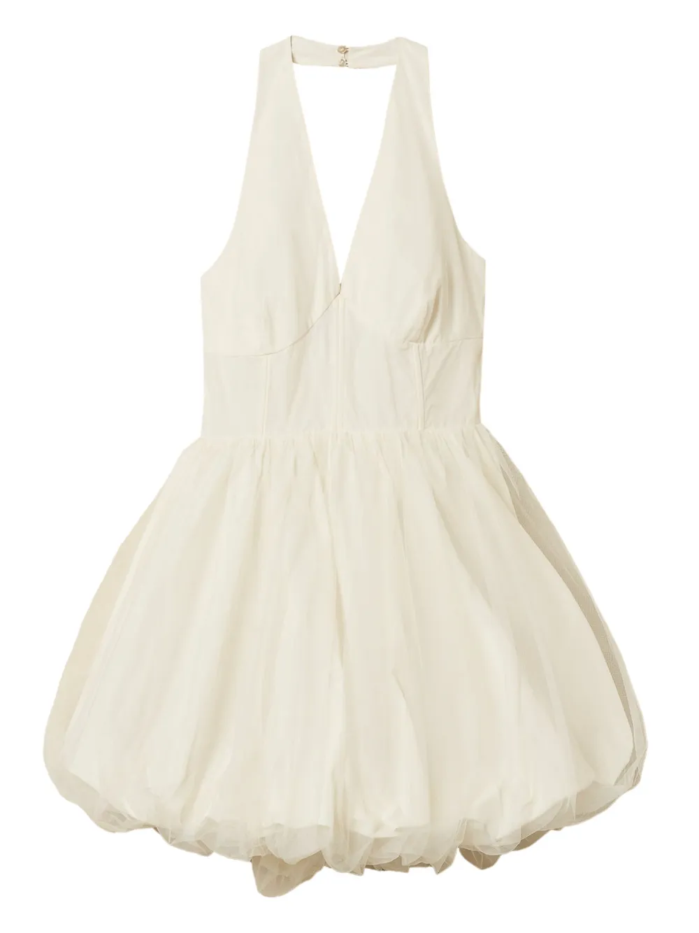 TWINSET チュール ミニドレス - ホワイト TWINSET チュール ミニドレス - ホワイト