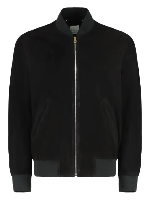 Paul Smith suede zip-fastening bomber jacket