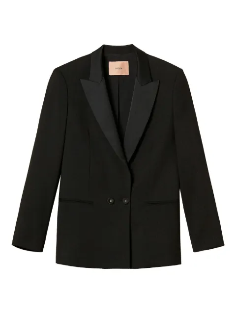 TWINSET Blazer mangas longas com abotoamento