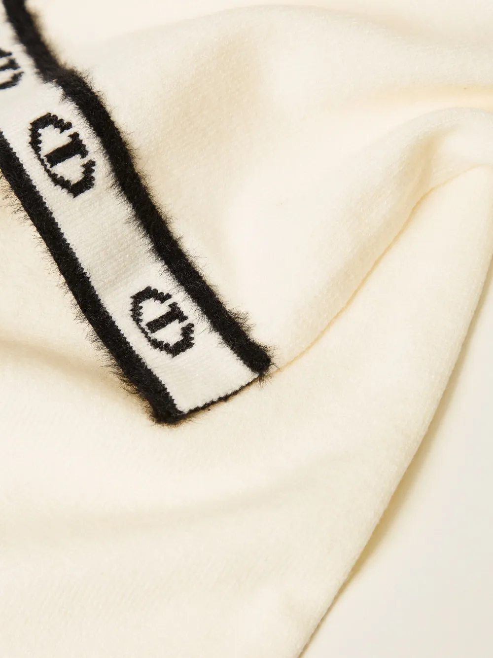 TWINSET Kids Oval T sjaal - Beige