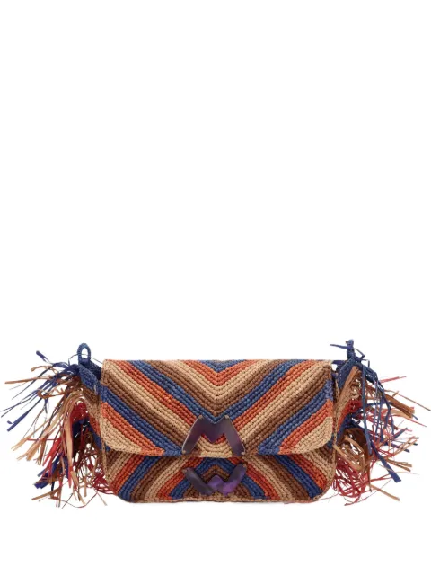 MADE FOR A WOMAN chevron-pattern cross-body bag