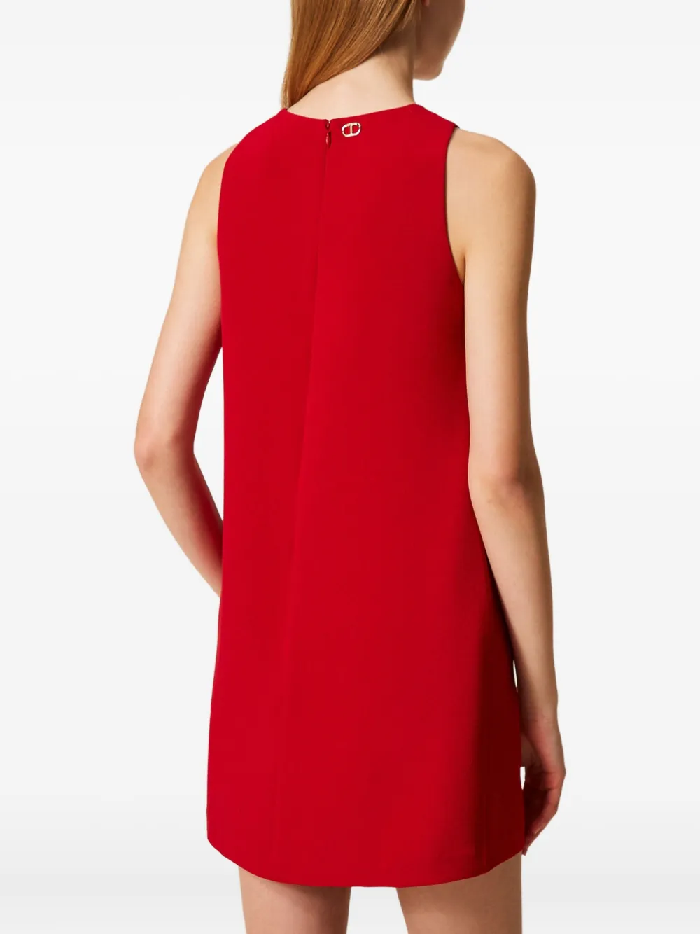 TWINSET Mouwloze jurk Rood