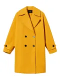 TWINSET double-breasted coat - Yellow