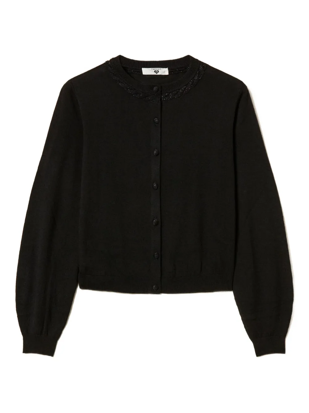 TWINSET crew-neck cardigan - Nero