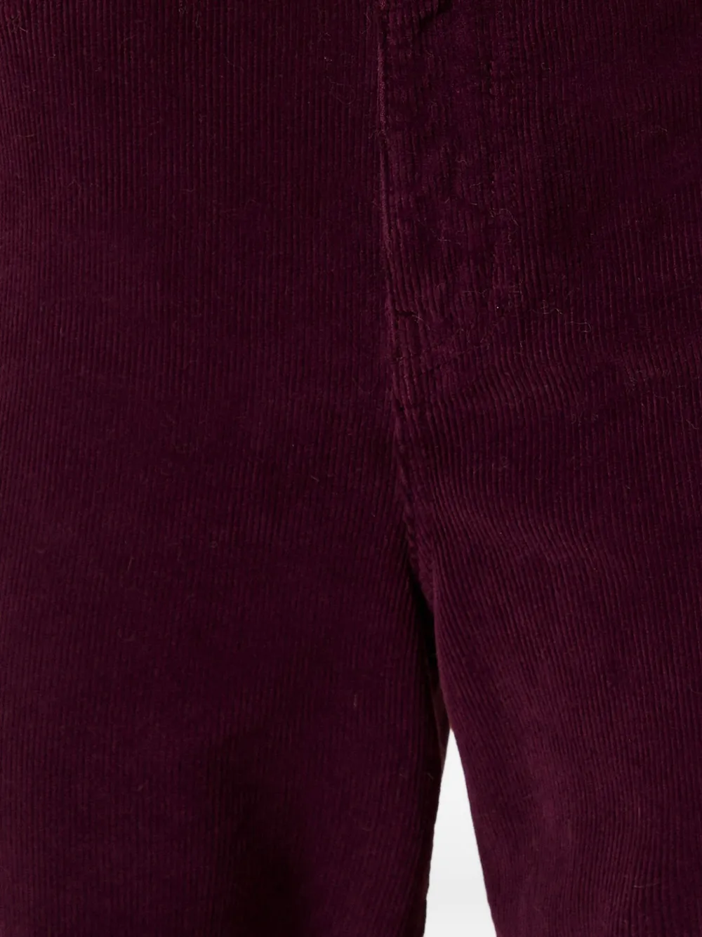 Twinset Five-pocket Corduroy Trousers In Purple