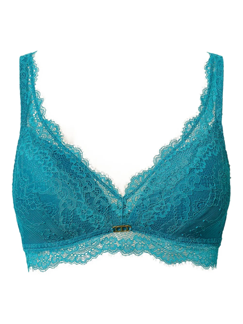 TWINSET Bralette mit Spitze - Blau