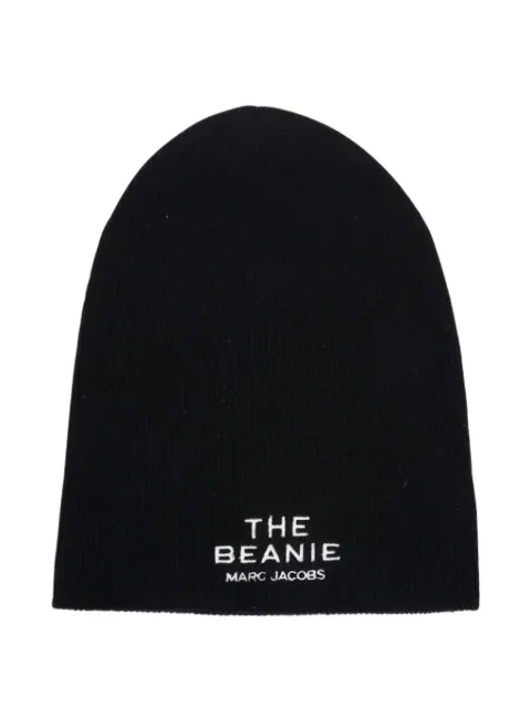 Marc Jacobs embroidered-logo beanie
