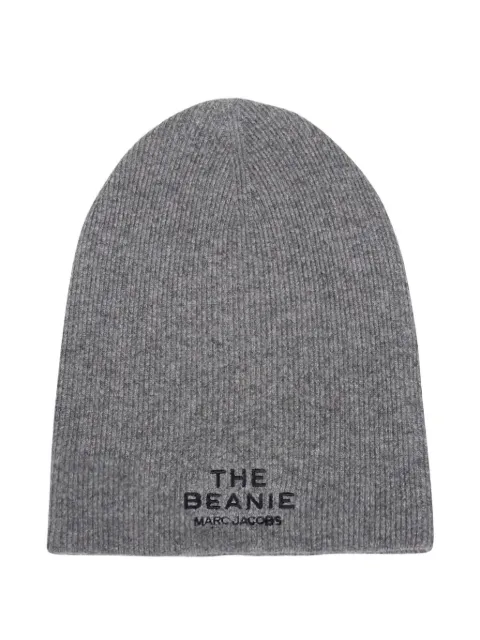 Marc Jacobs embroidered-logo beanie