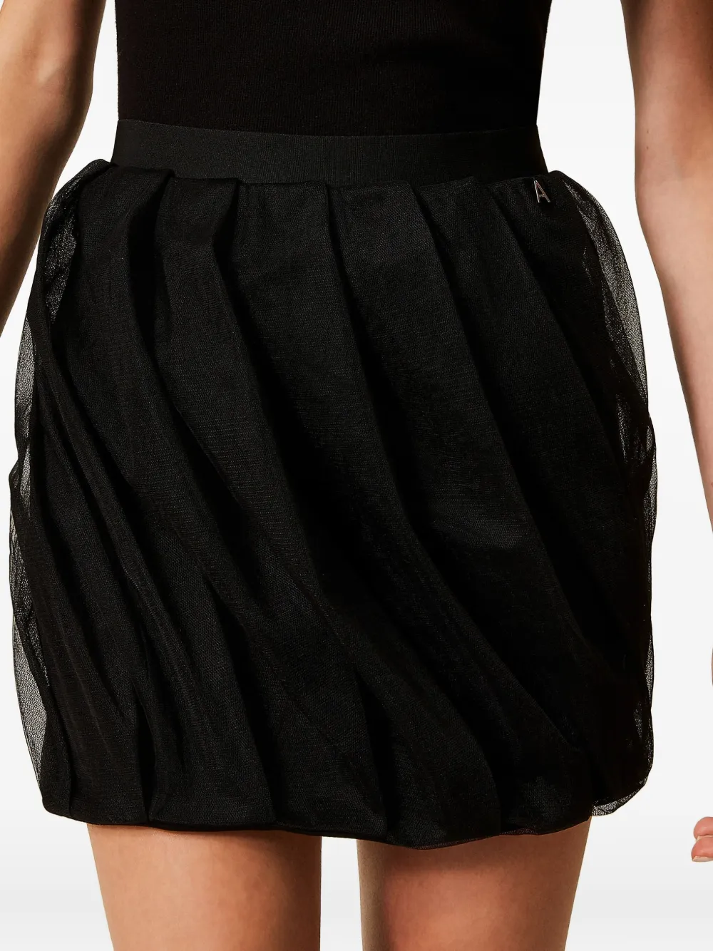 TWINSET Tulen mini-rok Zwart