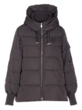 PINKO hooded puffer jacket - Grey