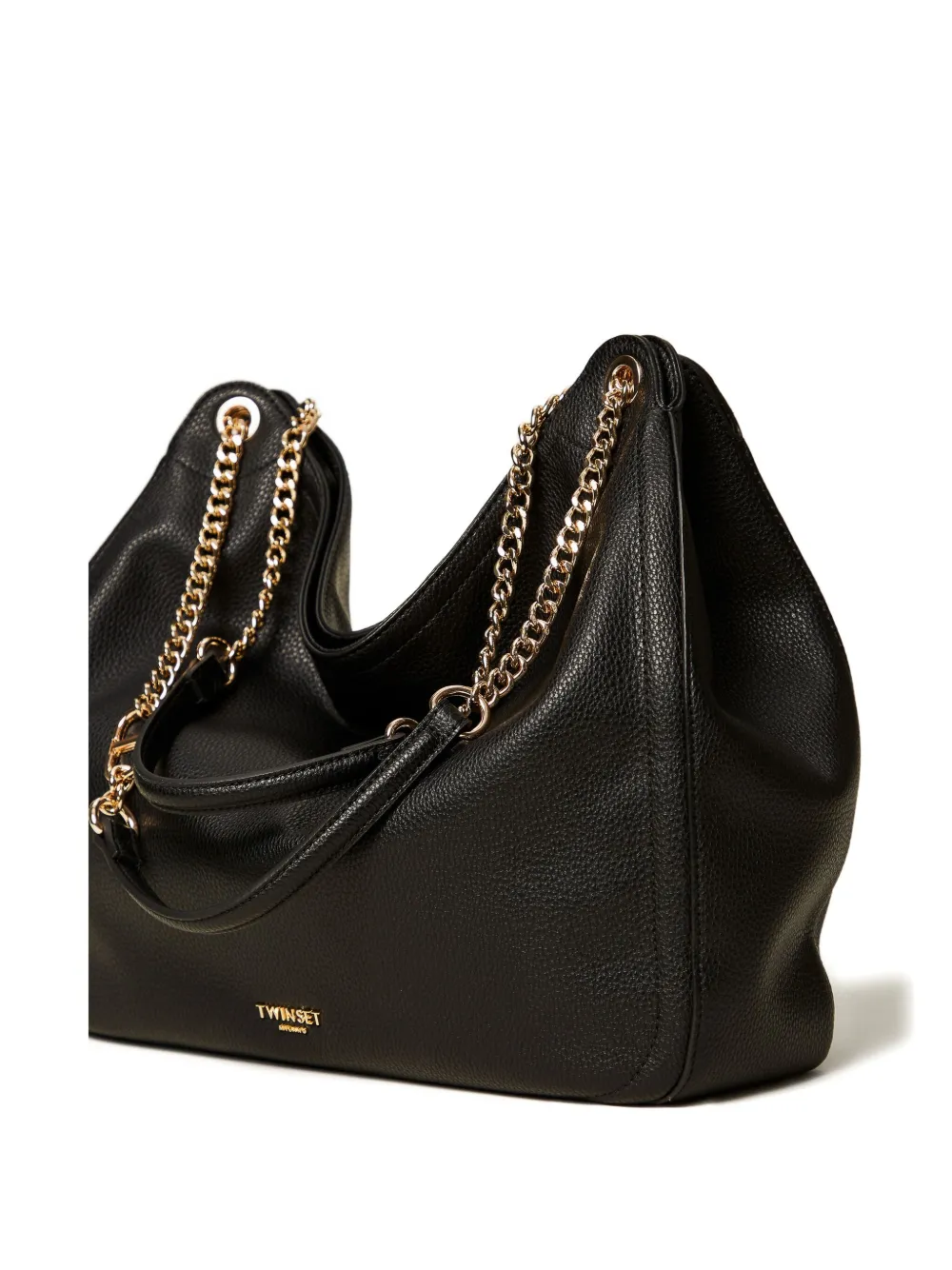 TWINSET chain-strap shoulder bag - Zwart