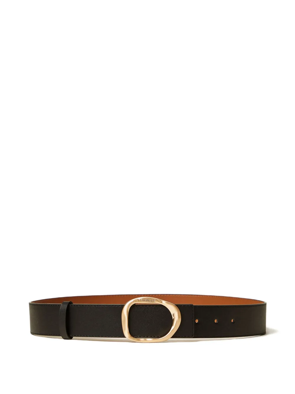 TWINSET leather reversible belt | Brown | Image 1