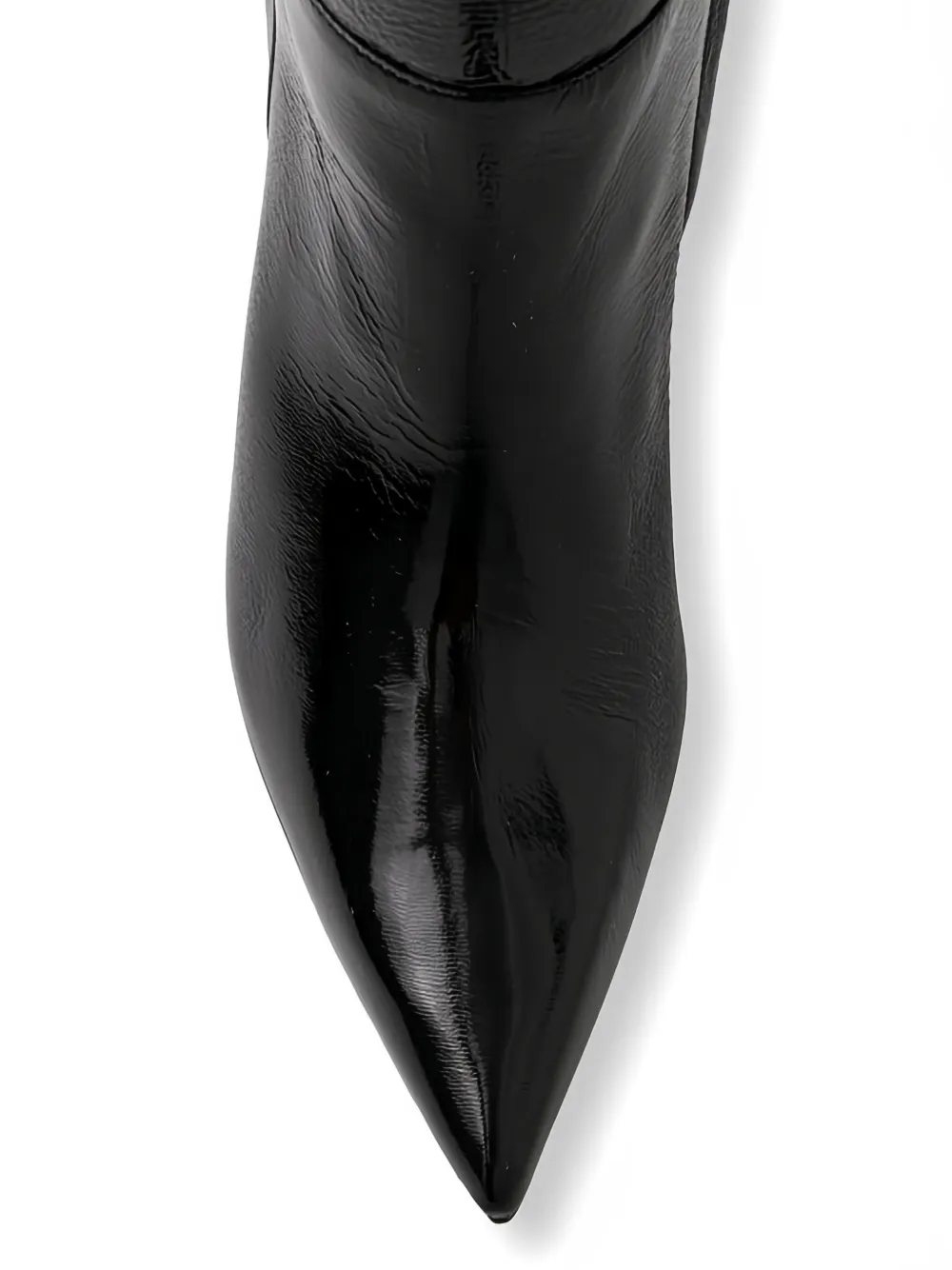 MSGM Knielaarzen met puntige neus Zwart