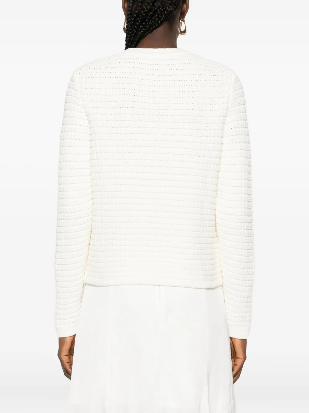 Ba&sh Gael Button-embellished Sweater In Neutral