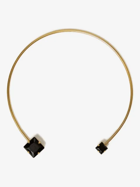 TWINSET square-rhinestone necklace
