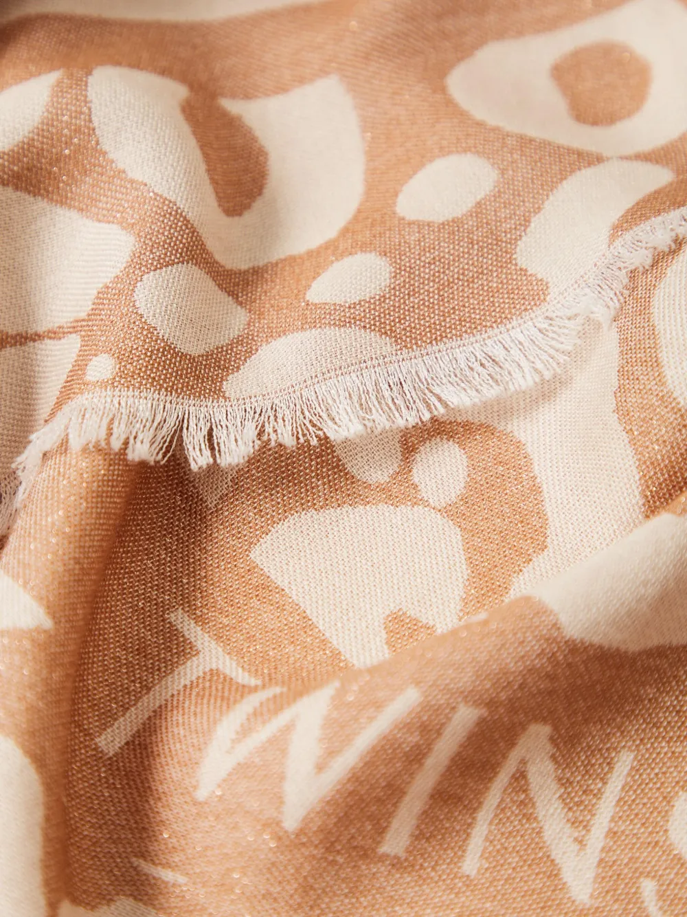 TWINSET Sjaal met luipaardprint - Bruin