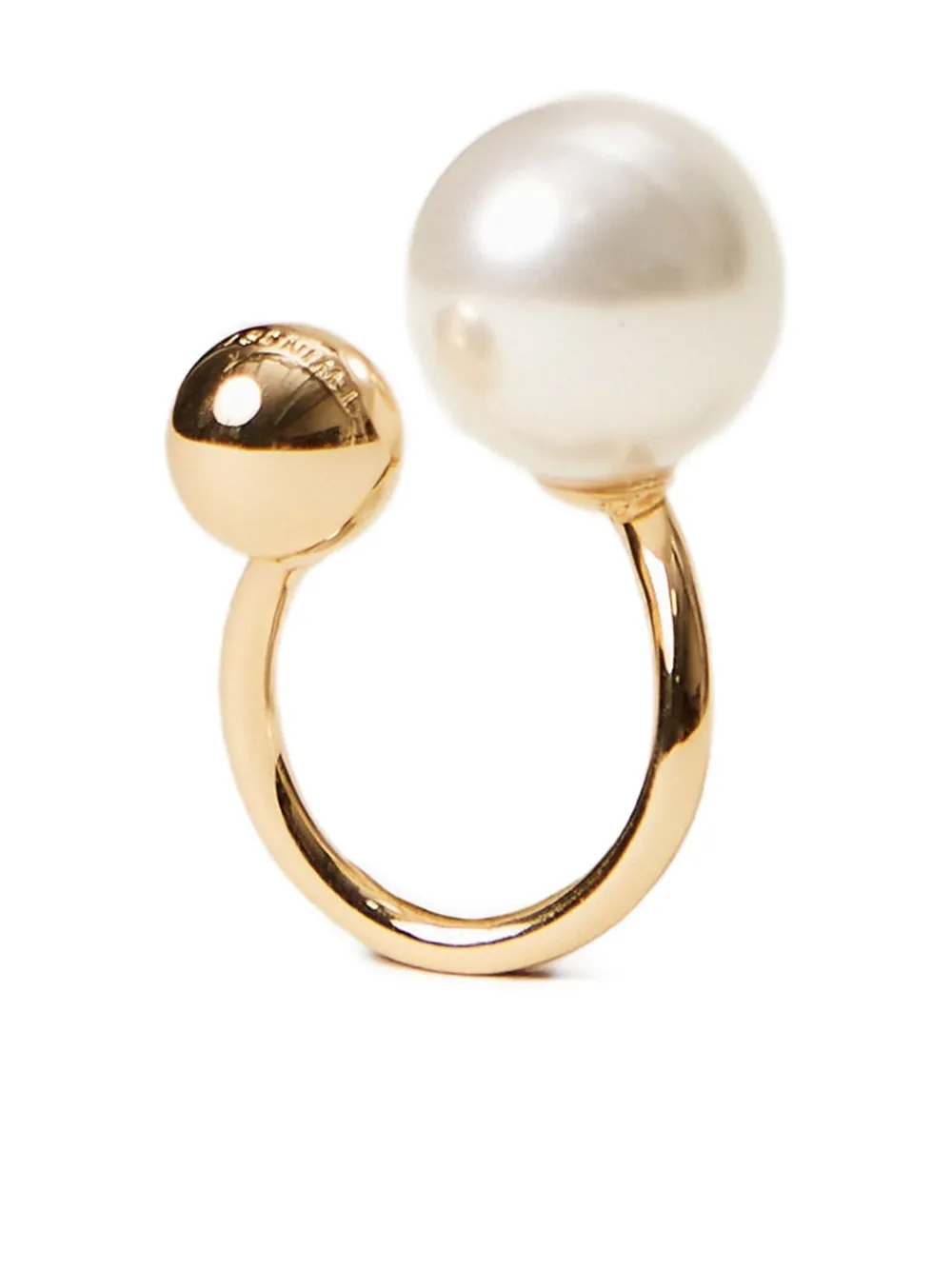 TWINSET brass ring - Oro