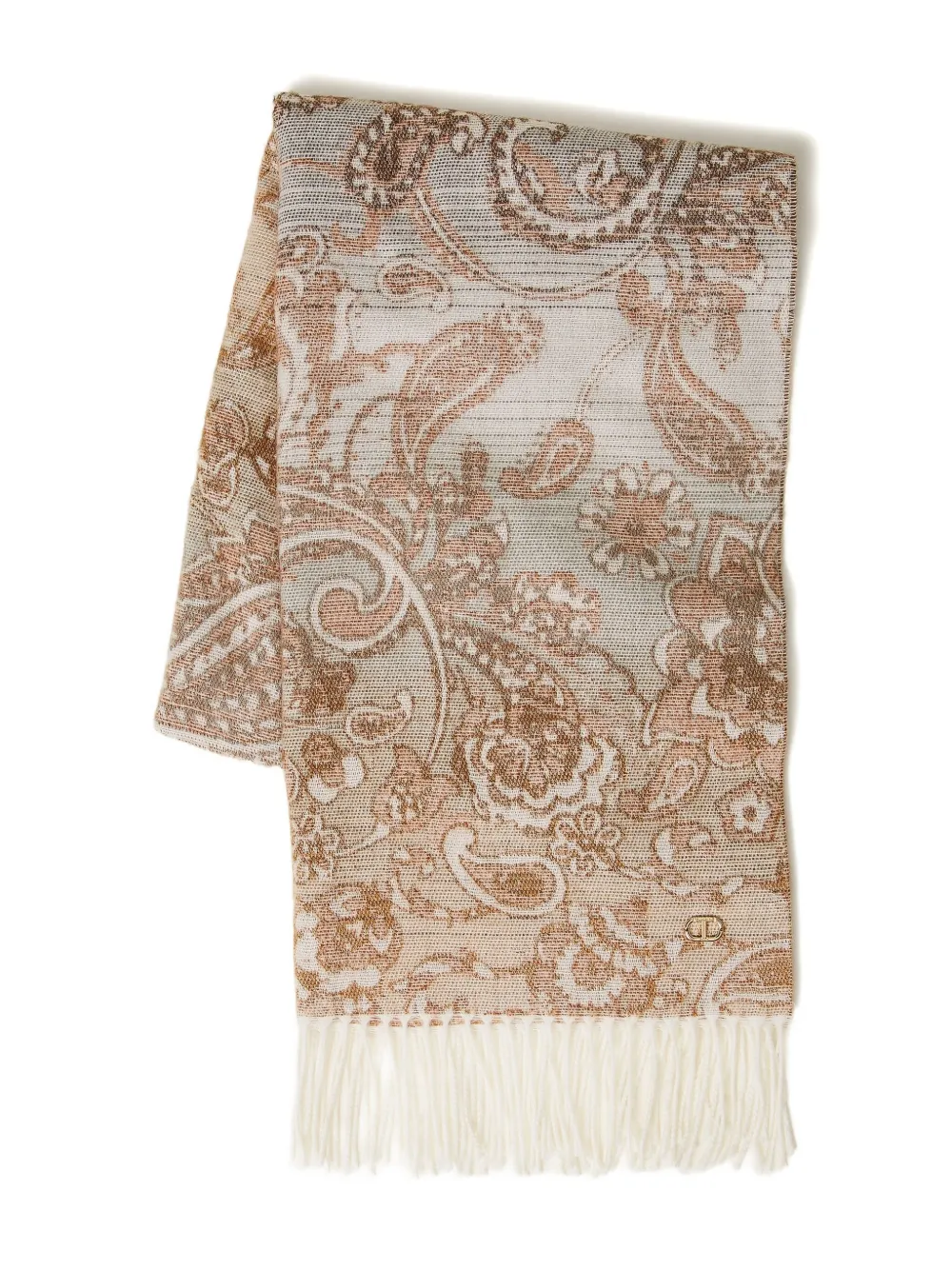 TWINSET Sjaal met paisley-print Bruin