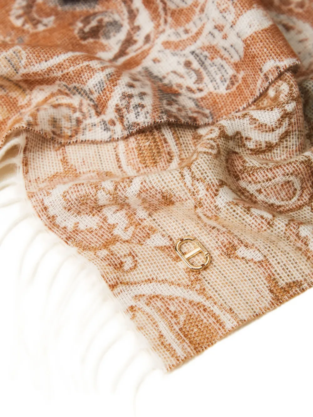 TWINSET Sjaal met paisley-print Bruin