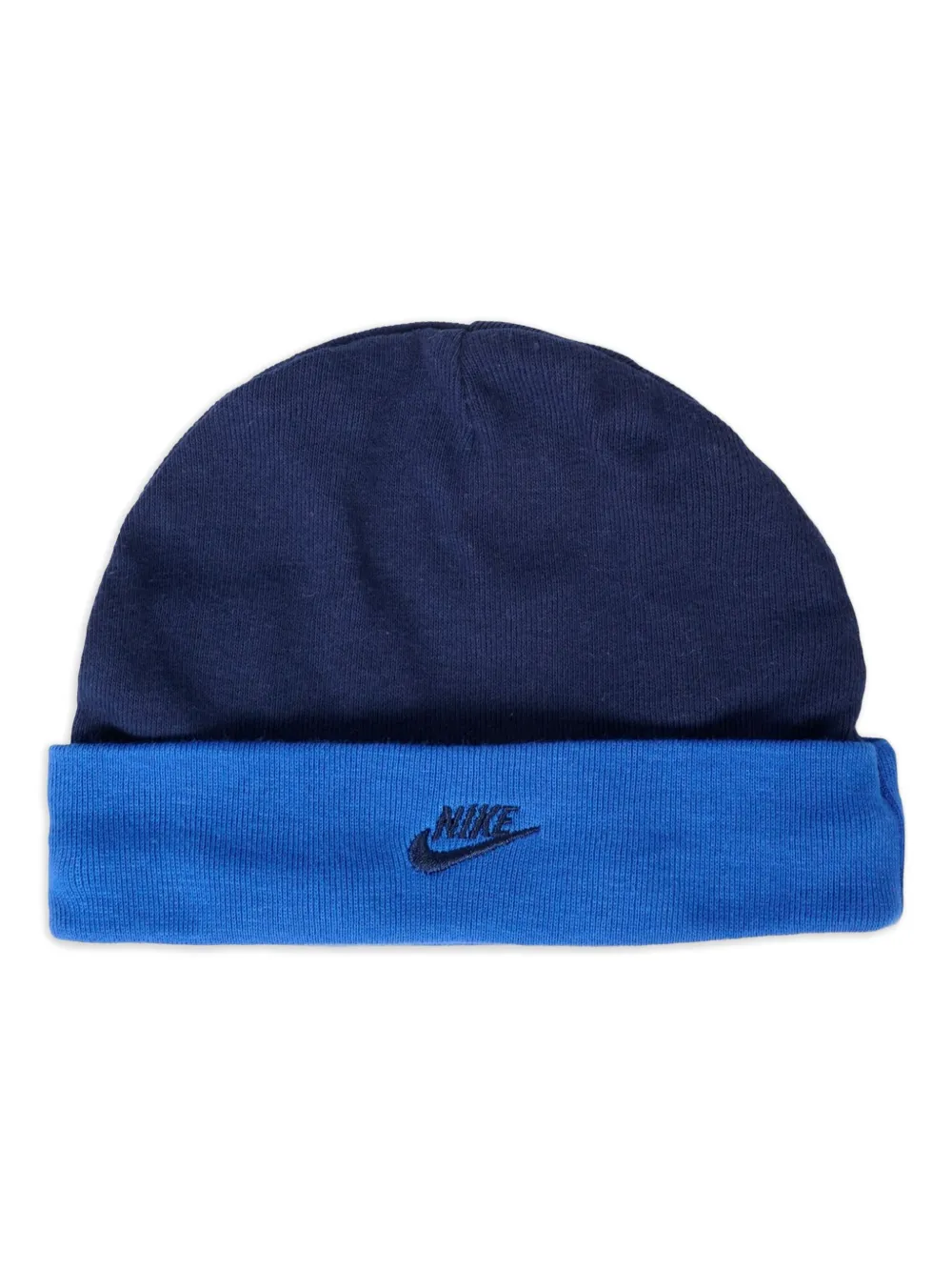 Nike Kids logo-applique babygrow set Blauw