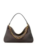 TWINSET chain-embellished suede shoulder bag - Grey