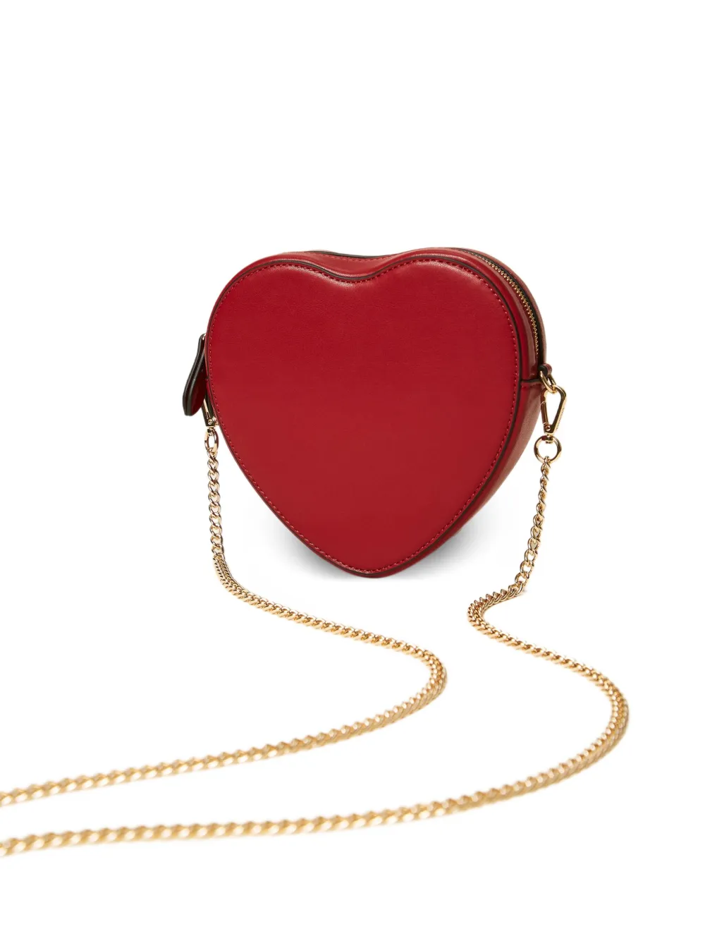 TWINSET Hartvormige tas met kettingbandje Rood