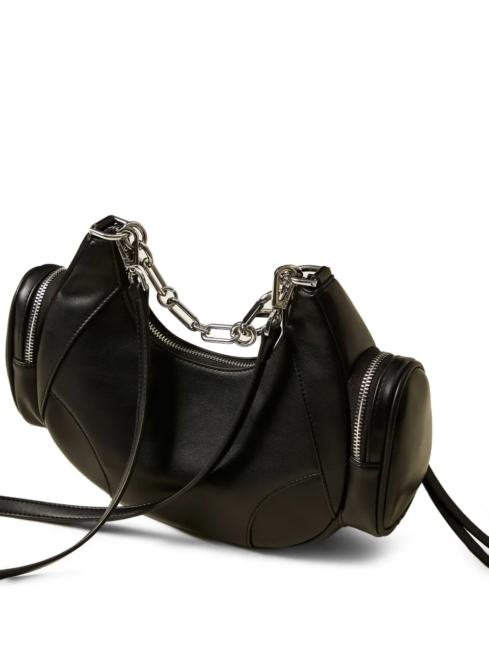 TWINSET chain-trimmed pocket-embellished shoulder bag | Image 2