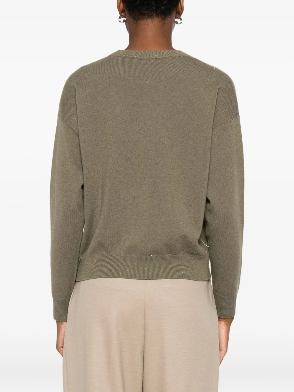 knee-length chino shorts