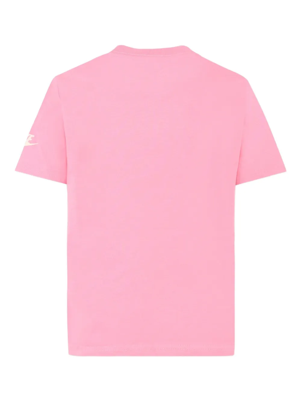 Nike Kids logo-print T-shirt Roze