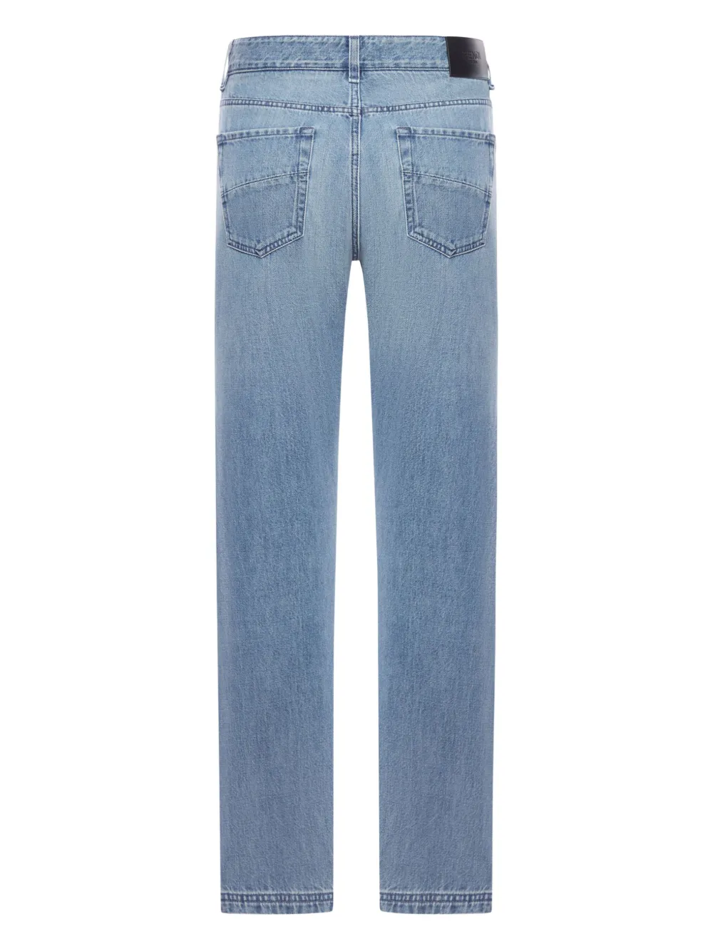 FENDI five-pocket stonewash jeans - Blauw