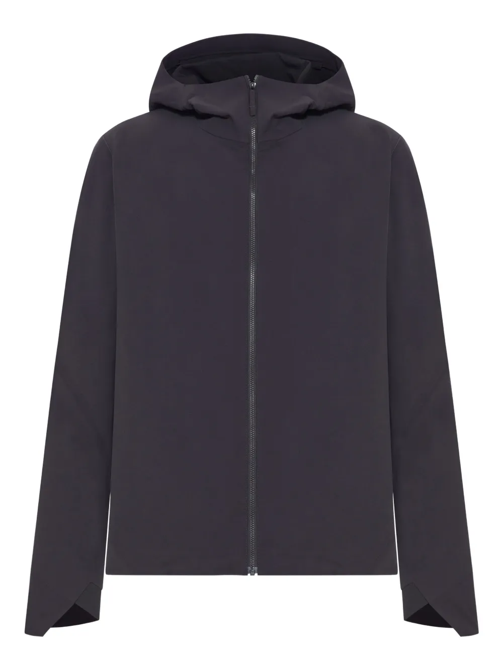 Veilance hooded zip-fastening jacket | Black | Image 1