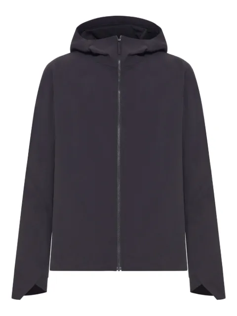 Veilance hooded zip-fastening jacket