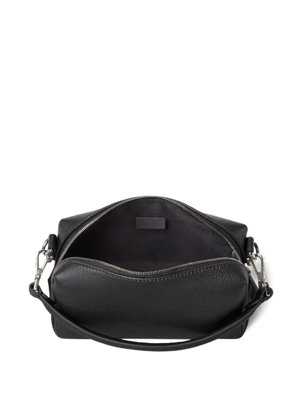 FENDI zip-fastening calfskin shoulder bag Zwart