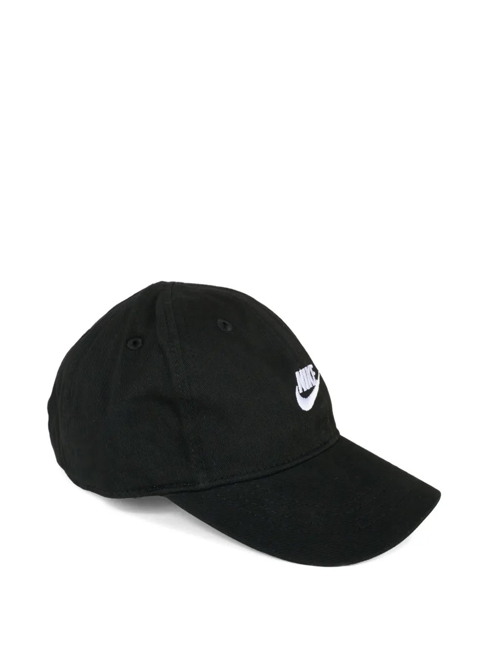 Nike Kids Honkbalpet met geborduurd logo Zwart