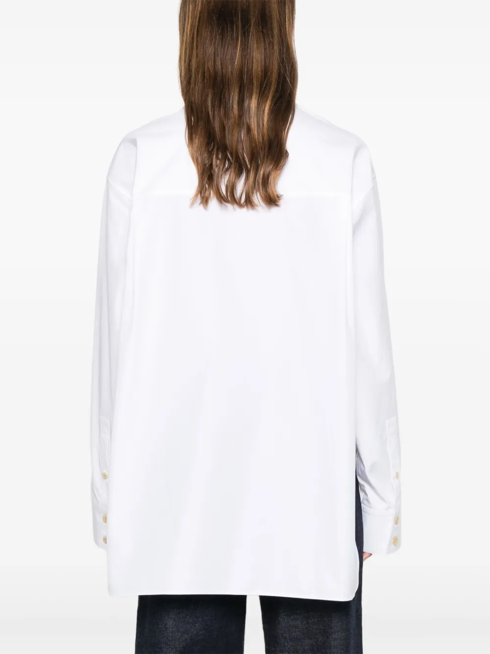 KHAITE Blouse met zak Wit