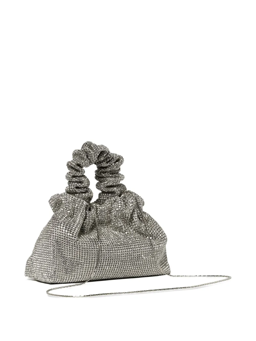 TWENTY FOURHAITCH crystal-embellished ruched-handle shoulder bag | Image 2
