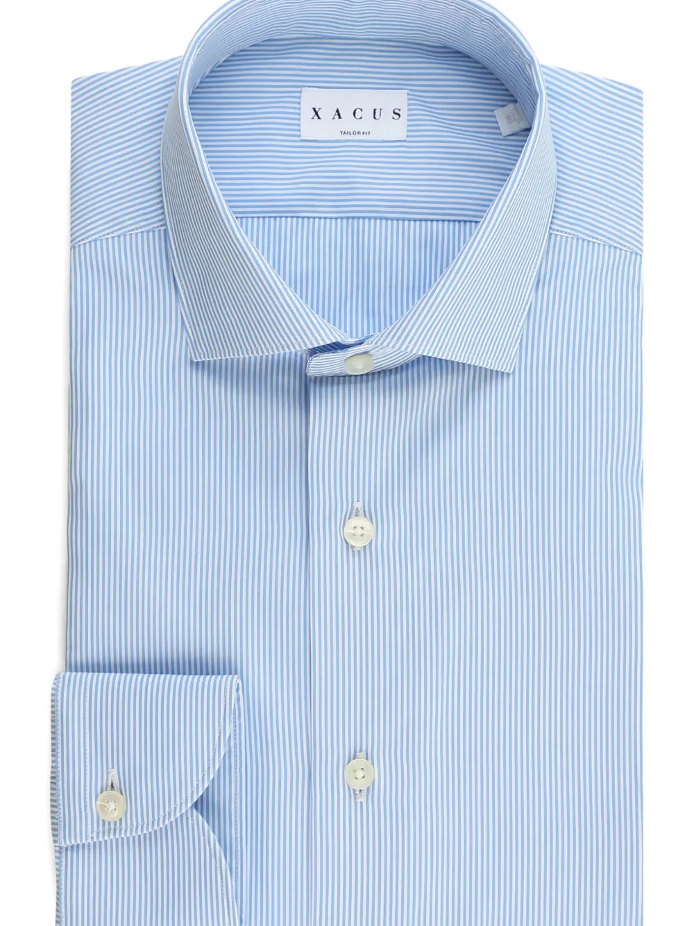 Xacus Striped Shirt In Blue