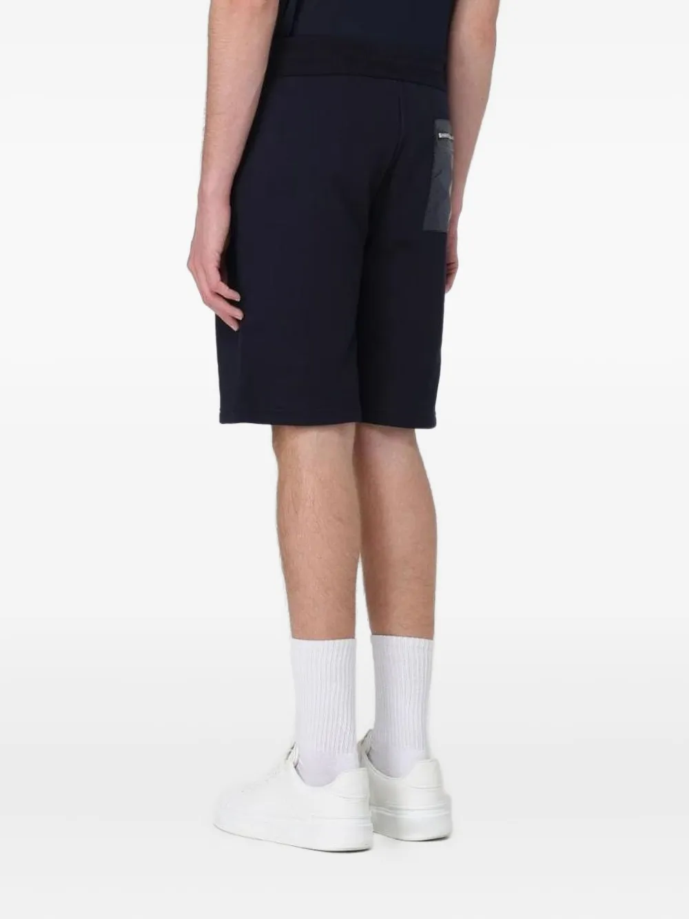 Kiton Shorts met trekkoord Blauw