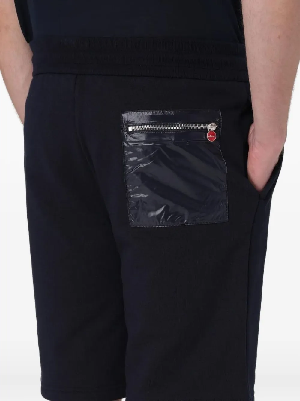 Kiton Shorts met trekkoord Blauw