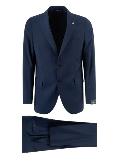 Tombolini three-button navy suit