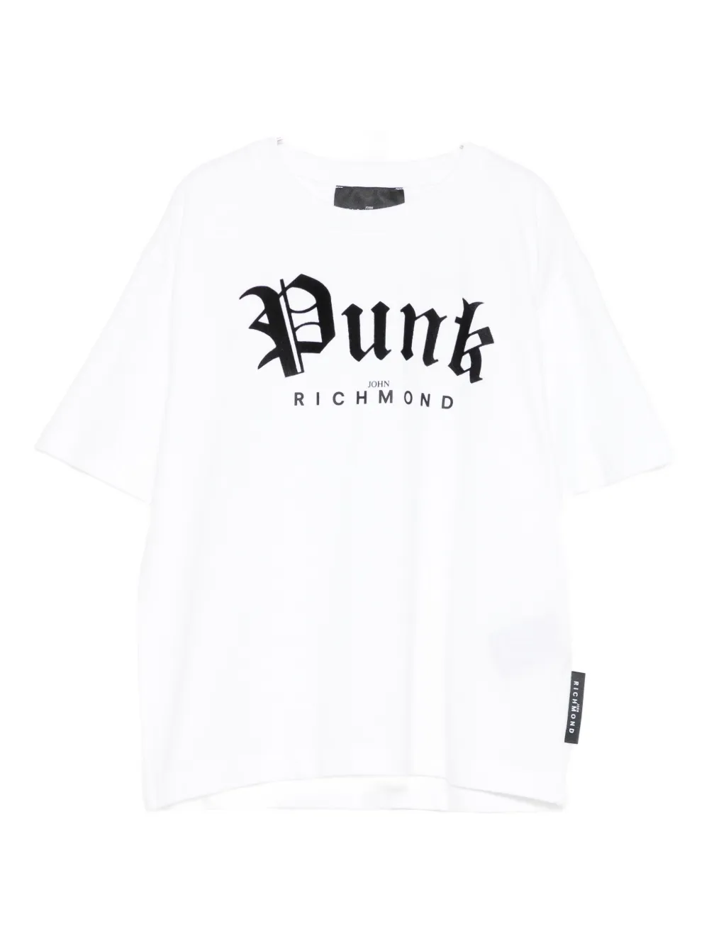 John Richmond Junior short-sleeve cotton T-shirt Wit